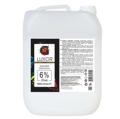 Luxor Cosmetics Окислитель 6%,4000 мл