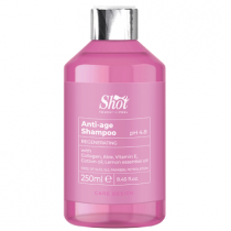 Shot Шампунь восстанавливающий с коллагеном и витаминами Shampoo Anti-Age&Restructuring 250 мл.
